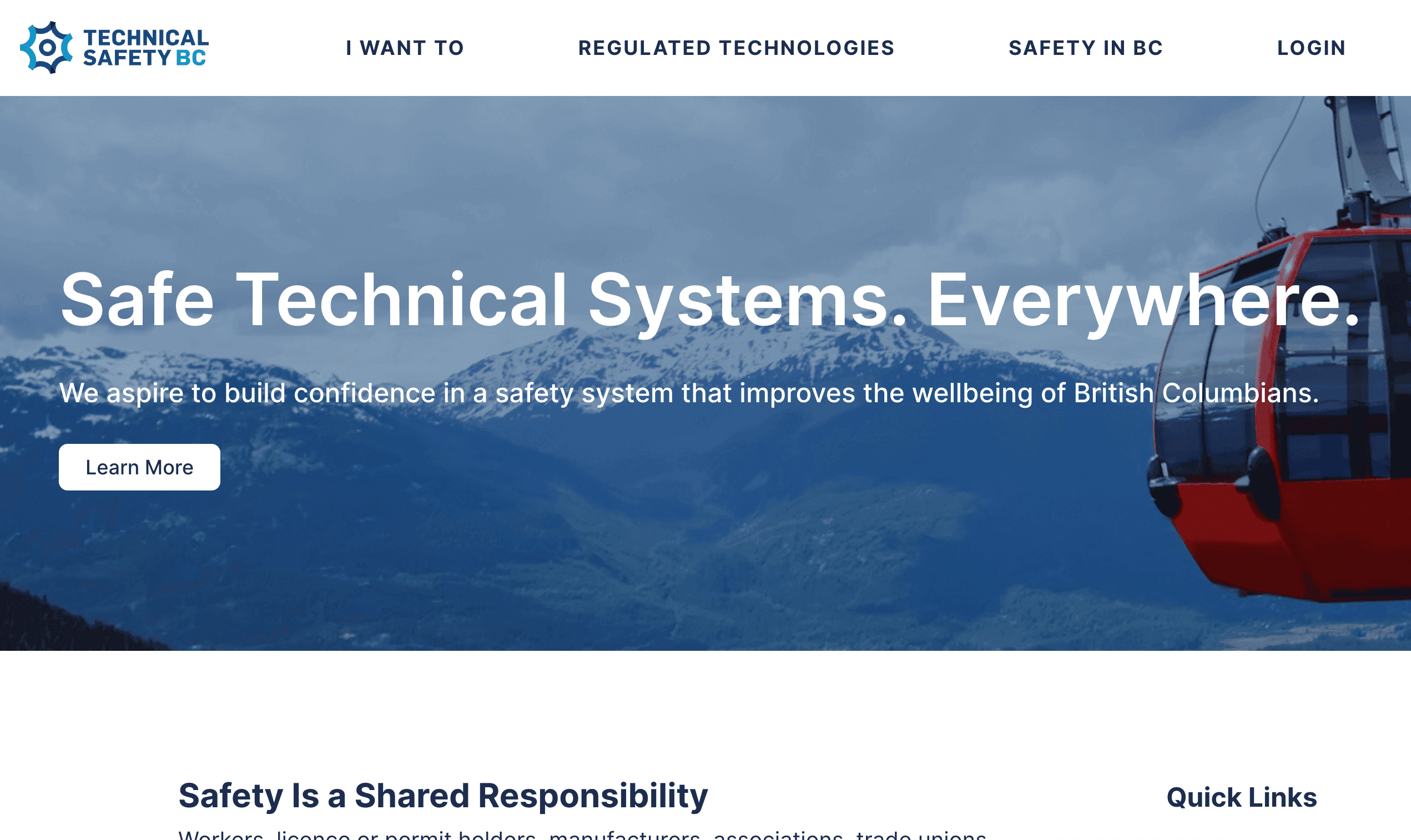 Technical Safety BC Homepage